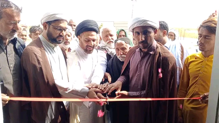 شیعہ علماء کونسل پاکستان سندھ کے صوبائی صدر،  حجتہ الاسلام و المسلمین علامہ سید اسد اقبال زیدی نے ضلع خیرپور کوٹڈجی کے پسماندہ علاقے میں مسجد امام حسین کا افتتاح