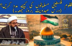 مظلوم فلسطینی مسلمانوں کی کیسے مدد کریں