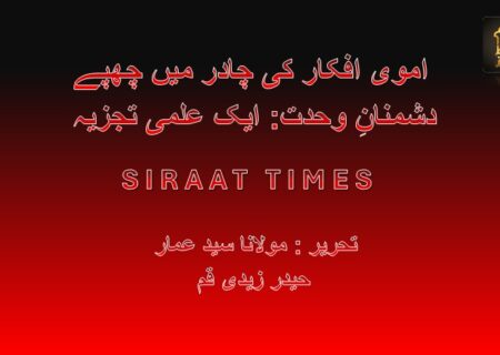 اموی افکار کی چادر میں چھپے دشمنانِ وحدت: ایک علمی تجزیہ