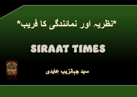 *نظریہ اور نمائندگی کا فریب*