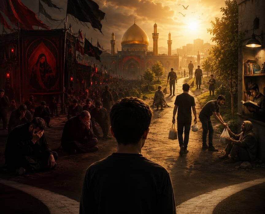 امام حسینؑ پر رونا سعادت ہے، مگر امام حسینؑ کی تعلیمات پر چلنا نجات ہے۔